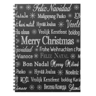 Cuaderno Christmas And New Year Design Notebook