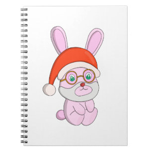 Cuaderno Christmas Bunny Rabbit