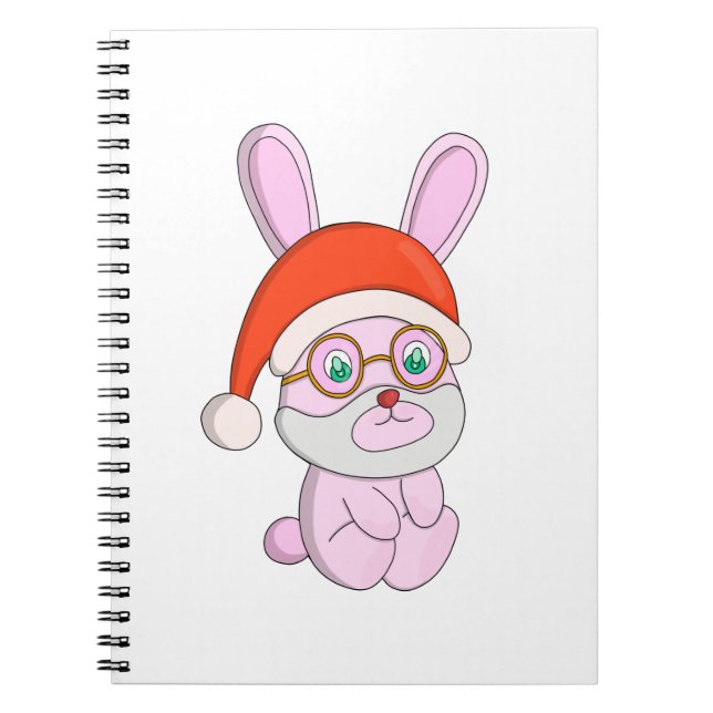 Cuaderno Christmas Bunny Rabbit (Frente)