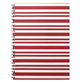Cuaderno Christmas Candy Cane Stripes