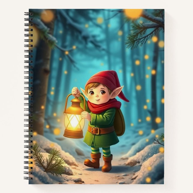 Cuaderno Christmas elf (Anverso)