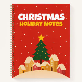 Cuaderno Christmas Holiday Notes – Checklist Notebook