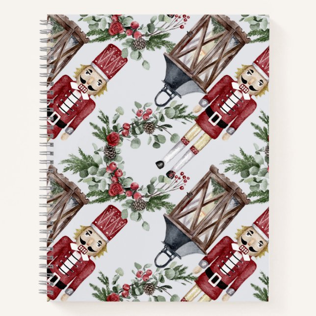 Cuaderno Christmas nutcrackers and lanterns (Anverso)