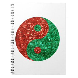 Cuaderno christmas yin yang