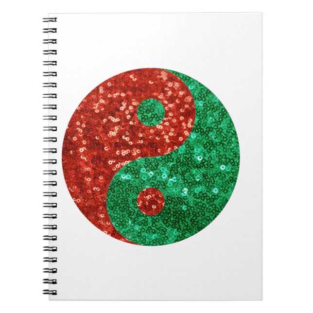 Cuaderno christmas yin yang (Frente)