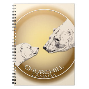 Cuaderno Churchill Polar Oso Portátil Bear Art Journal