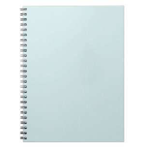Cuaderno Cian Claro Sólido Color Plano