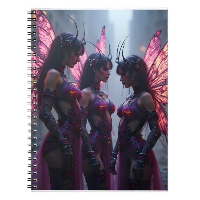 Cuaderno Ciberpunk Faeries (Frente)