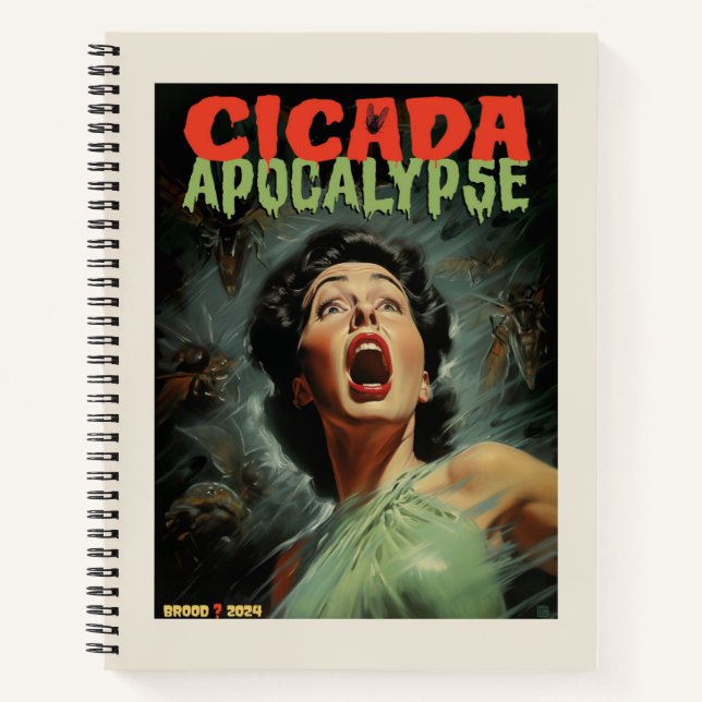 Cuaderno Cicada Apocalypse 2024 (Anverso)