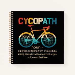 Cuaderno Ciclismo divertido para ciclistas y ciclistas