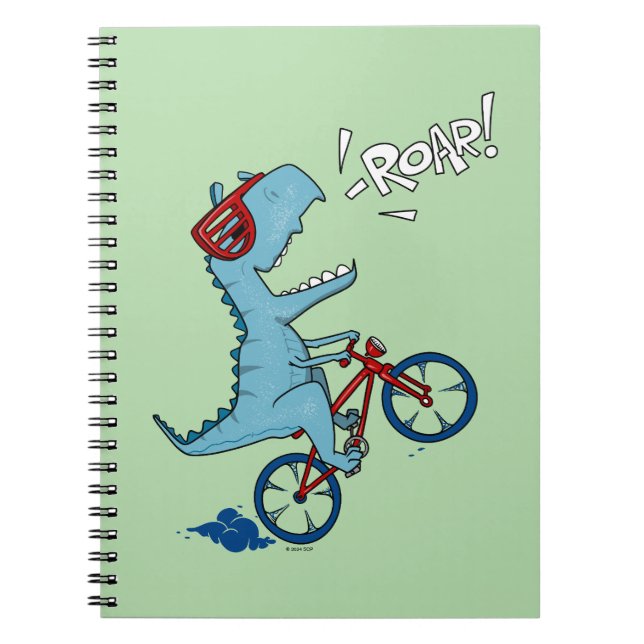 Cuaderno Ciclismo Rugido T-Rex (Frente)
