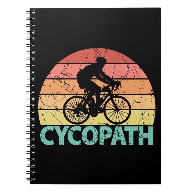 Cuaderno Ciclista Cycopath Funny (Frente)