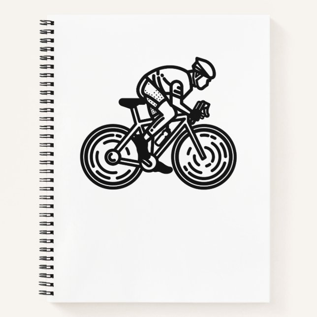 Cuaderno ciclista de velocidad (Anverso)