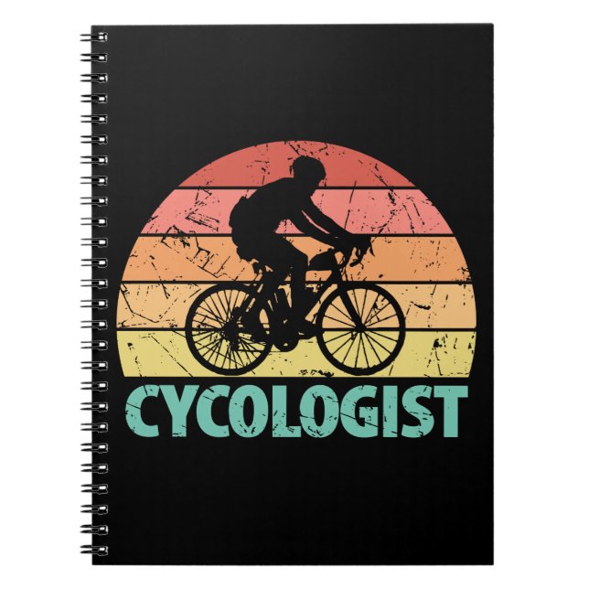 Cuaderno Ciclista divertida (Frente)