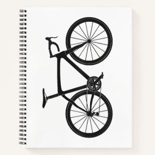 Cuaderno Ciclo de ciclismo de triatlón en bicicleta T camis