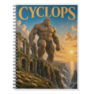 Cuaderno Cíclope, Monstruo de Fantasía Gótica