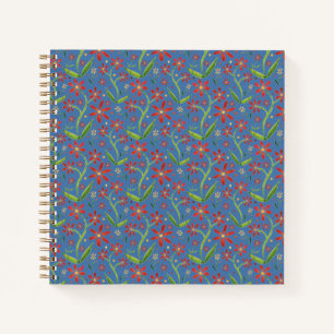 Cuaderno Cielo Azul Margaritas Acuarela Bailarinas