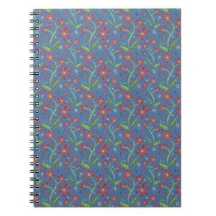 Cuaderno Cielo Azul Margaritas Acuarela Danarin