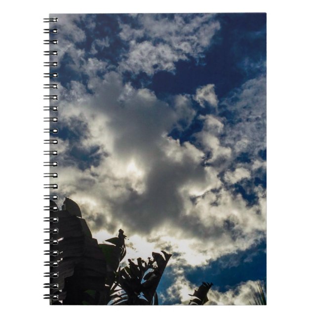 Cuaderno Cielo azul oscuro (Frente)