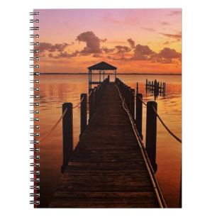 Cuaderno Cielo de la puesta del sol