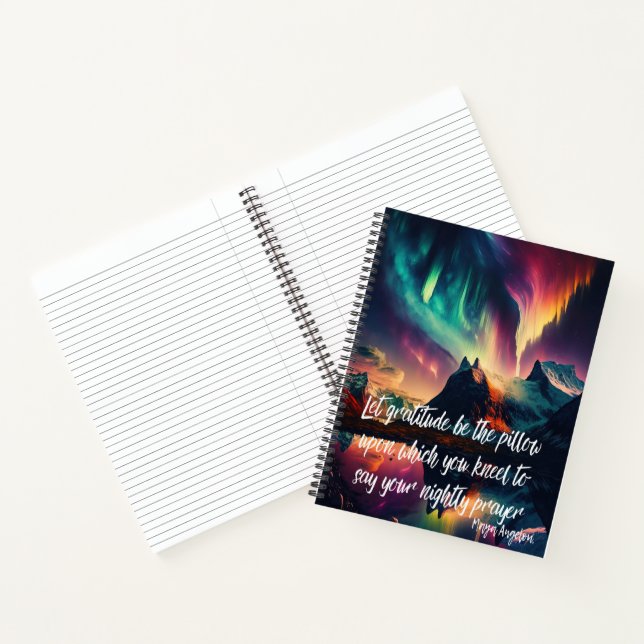 Cuaderno Cielo de las luces del norte (Interior)