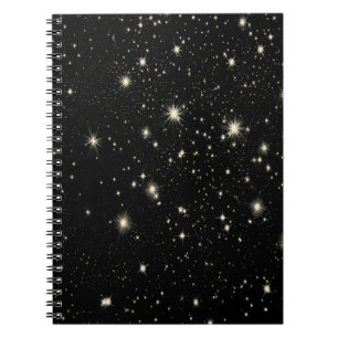 Cuaderno Cielo estrellado de estrellas de noche