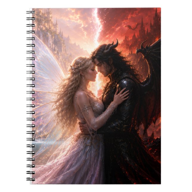 Cuaderno cielo infierno amor (Frente)