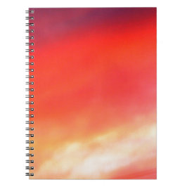 Cuaderno Cielo Rojo De Noche