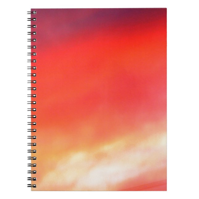 Cuaderno Cielo Rojo De Noche (Frente)