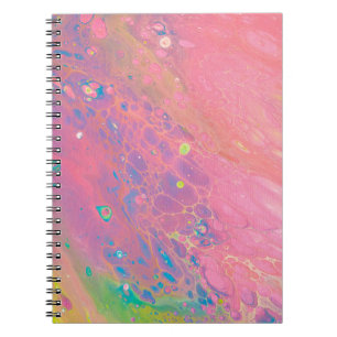 Cuaderno Cielo sobre la galaxia rosa de Coral de Venus