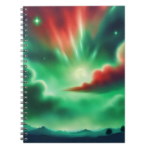 Cuaderno cielo verde