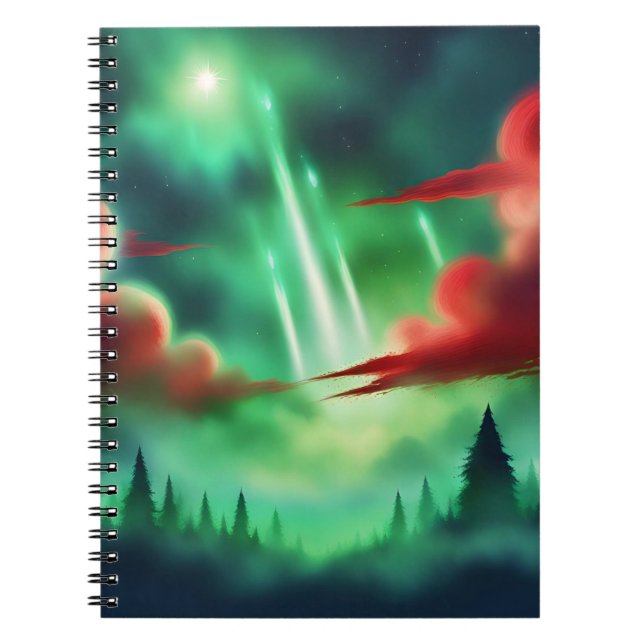 Cuaderno cielo verde (Frente)