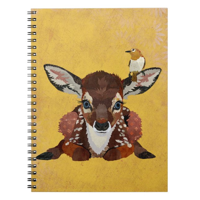 CUADERNO CIELO Y PÁJARO DORADO (Frente)