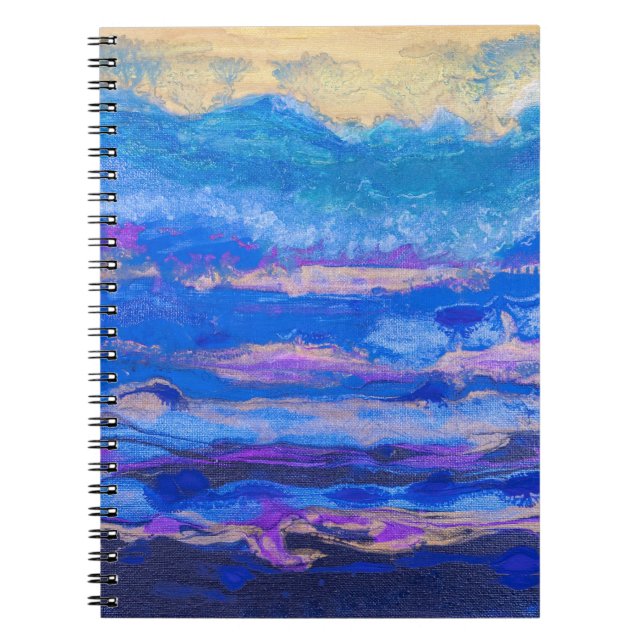 Cuaderno Cielos dorados (Frente)