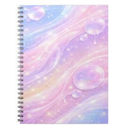 Cuaderno Cielos pastel soñadores arte de IA