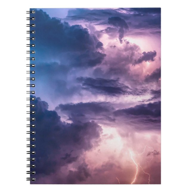 Cuaderno Cielos tormentosos (Frente)