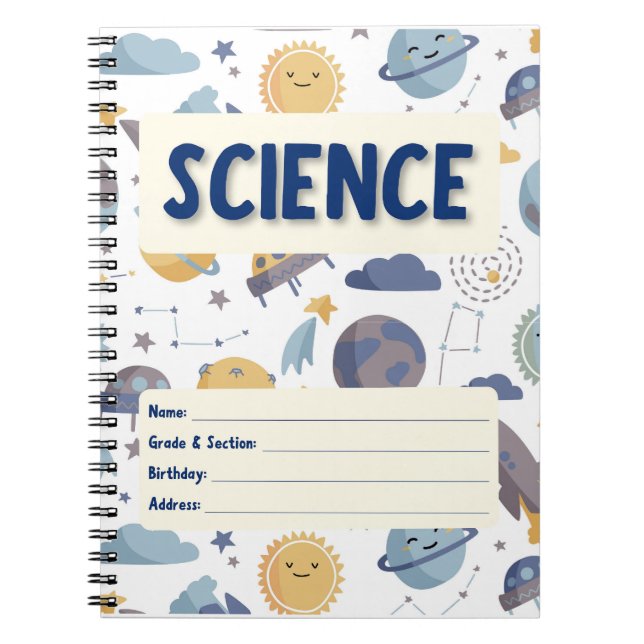 Cuaderno Ciencia (Frente)