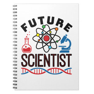 Cuaderno Ciencia Científica Futura Lover STEM