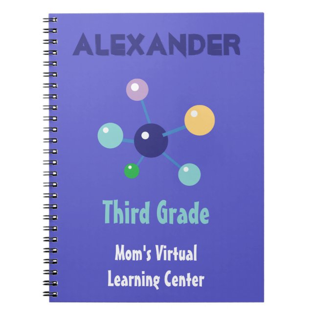 Cuaderno Ciencia del Centro de Aprendizaje Virtual de Mamá (Frente)