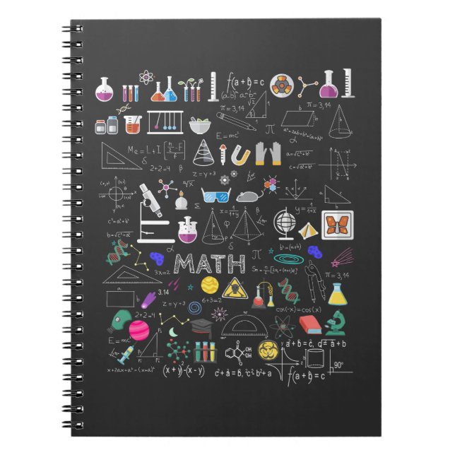 Cuaderno Ciencia Física Matemática Química Biología Astrono (Frente)