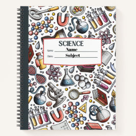 Cuaderno Ciencia para portátiles de personalizable
