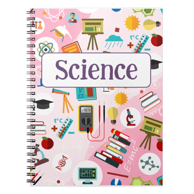 Cuaderno Ciencia STEM (Frente)