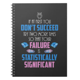 Cuaderno Ciencias del éxito del laboratorio de ciencias del