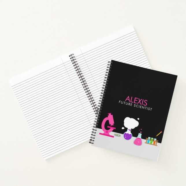 Cuaderno Científico del futuro de Girly (Interior)