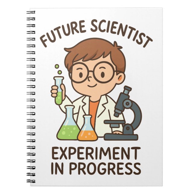 Cuaderno Científico futuro - Experimento en curso (Frente)