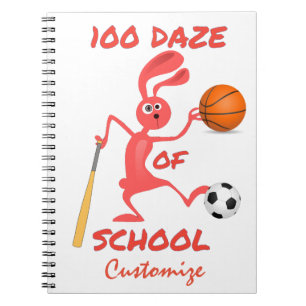 Cuaderno Ciento De Deslumbramiento De La Escuela Thunder_Co