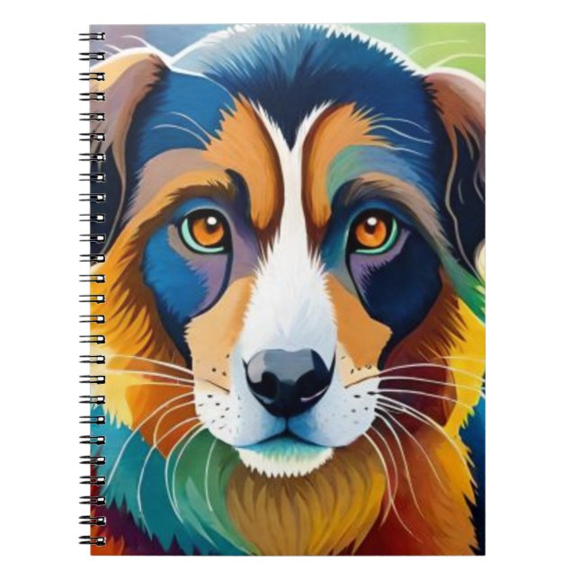 Cuaderno Cierra un perro lindo (Frente)