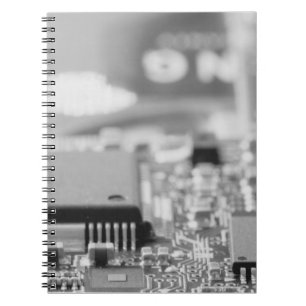Cuaderno Cierre de chips del ordenador