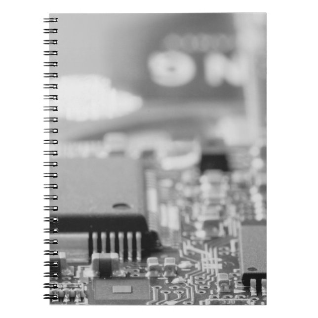 Cuaderno Cierre de chips del ordenador (Frente)