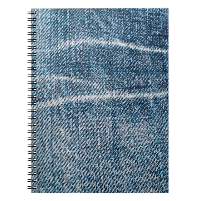 Cuaderno Cierre de Denim Cloth. (Frente)